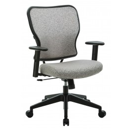 Officestar 213-J11N1W Deluxe 2 to 1 Mechanical Height Adjustable Arms Chair in Latte