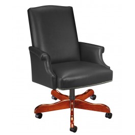 High Point Furniture Value Traditional Executive Swivel Plain Back 2177