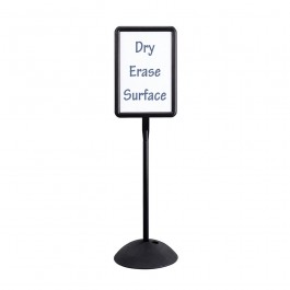 Safco Write Way Rectangle Message Board Black 4117BL