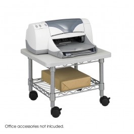 Safco Under-Desk Printer/Fax Stand Gray 5206GR