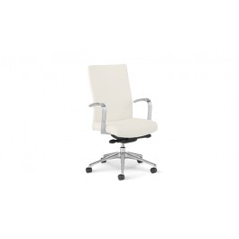 Encore 5554-U Memento Upholstered Back Fixed Cantilever Arm Conference or Executive Swivel Tilt Lock Chair