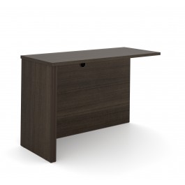 Bestar 60811-2179 Embassy Return Table in Dark Chocolate