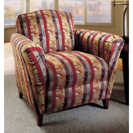 High Point Furniture Kimberly Chair Welted Flared Arms 6401