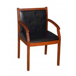 Regency 9875CHL Regent Vinyl Side Chair in Cherry