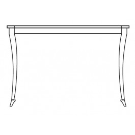 Cabot Wrenn AD541829 Arabesque Demilune Console Table