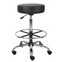 Boss Caressoft Medical/Drafting Stool B16240-BK