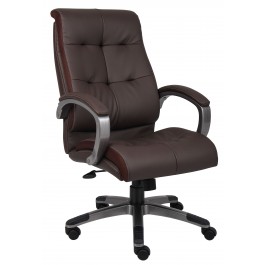 Boss Double Plush High Back Executive Chair B8771P-BN