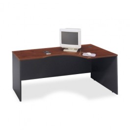 Bush Industries Right Corner Module,71"x35-1/2"x29-7/8",Dark Cherry/Graphite BSHWC24423