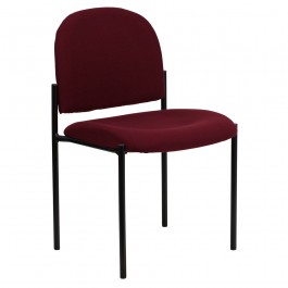 Flash Furniture Burgundy Fabric Stacking Chair BT-515-1-BY-GG