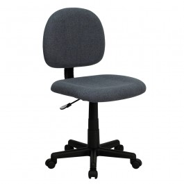 Flash Furniture Mid-Back Ergonomic Gray Fabric Task Chair BT-660-GY-GG