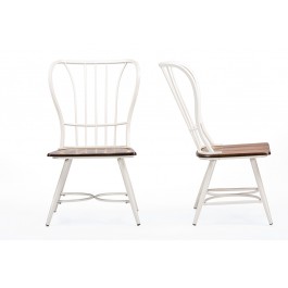 Wholesale Interiors CDC271-DS2-WWXX Longford Vintage Industrial Dining Chair
