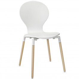 Modway EEI-1053-WHI Path Dining Chair in White