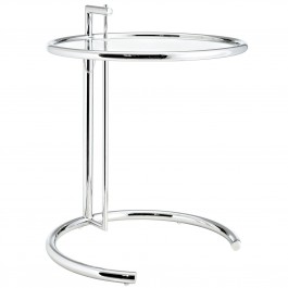 Modway EEI-125-SLV Eileen Gray Side Table in Silver