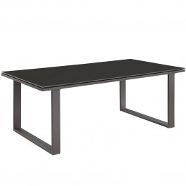 Modway EEI-1516-BRN-SET Fortuna Outdoor Patio Coffee Table in Brown