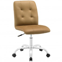 Modway EEI-1533-TAN Prim Mid Back Office Chair in Tan