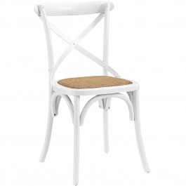 Modway EEI-1541-WHI Gear Dining Side Chair in White