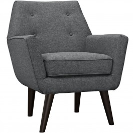 Modway EEI-2136-GRY Posit Armchair in Gray
