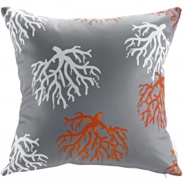Modway EEI-2156-ORC Modway Outdoor Patio Pillow in Orchard