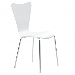 Modway EEI-537-WHI Ernie Dining Side Chair in White