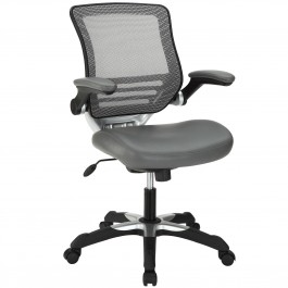 Modway EEI-595-GRY Edge Office Chair in Gray