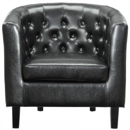 Modway EEI-813-BLK Cheer Armchair in Black