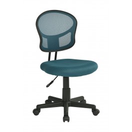 Office Star EM39800-7 Task Chair Fabric in Blue 