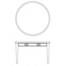 Cabot Wrenn ERO1629 Ellora Round End Table