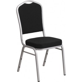 Flash Furniture FD-C01-S-11-GG Banquet Stack Chair in Black