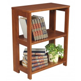 Regency FF2822CH Flip Flop 28" High Folding Bookcase in Cherry