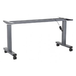 Officestar HB6025-7 5' Frame for Height Adjustable Table in Titanium (Default)