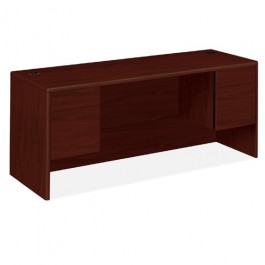 HON Credenza with KneeSpace 72" x 24" x 29-1/2" Mahogany HON10743NN