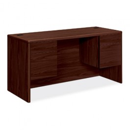 HON Credenza with Kneespace 60" x 24" x 29-1/2" Mahogany HON10765NN