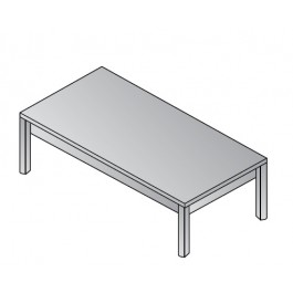 Office Star KEN-19-LCH 48" Kenwood Coffee Table in Light Cherry