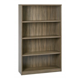 Office Star LBC361260-URB 36" 4-Shelf Bookcase with 1" Thick Shelves - Urban Walnut
