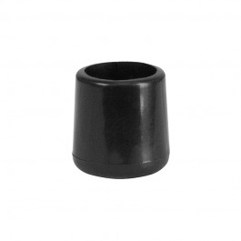 Flash Furniture LE-L-3-BK-CAPS-GG Replacement Foot Cap for Plastic Folding Chairs in Black