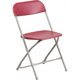 Flash Furniture LE-L-3-RED-GG Folding Chair in Red