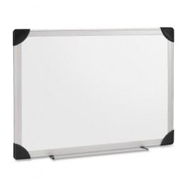 Lorell Dry-Erase Board 3' x 2' Aluminum/White LLR55651
