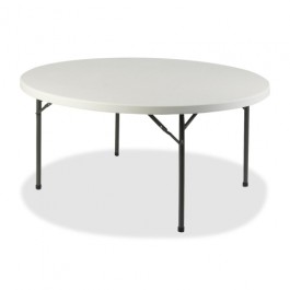 Lorell Table Banquet 300 lb Capacity 48" x 48" x 29-1/4" Platinum LLR60327