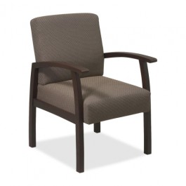 Lorell Guest Chairs 24" x 25" x 35-1/2" Express/Taupe LLR68554