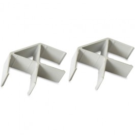 Lorell LLR90260 90 degree Panel Connectors in Aluminum