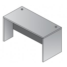 Office Star LOD-01-CHY 71" Lodi Desk Shell in Cherry