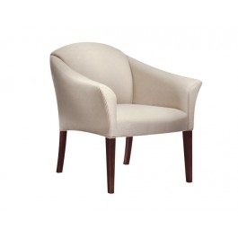 OFS 4071 Willow Upholstered Lounge Chair with Wood Legs