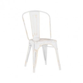 Design Lab MN LS-9000-GUNW Dreux Clear Gunmetal Elm Wood Seat Stackable Steel Side Chair (Set of 4)