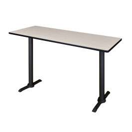 Regency MCTRCT6024PL Cain 60" x 24" Cafe Training Table in Maple