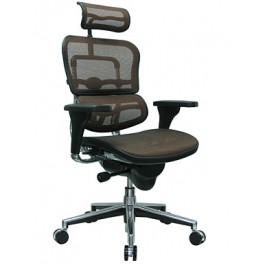 Eurotech Seating Ergohuman Hi-Back Swivel Chair Plum Red Mesh ME7ERG-KM12
