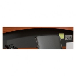 Mayline Tack Panel 69-5/8x1/2" x 19-1/4" Black MLNAFTP72BLK