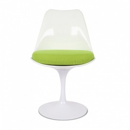 Mod Made MM-PC-08-Green Lily Side Chair