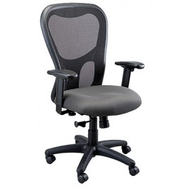 Eurotech Seating Apollo High Back Fabric Seat and Mesh Back Chair MM9500