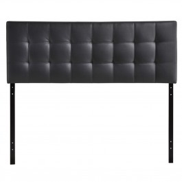 Modway MOD-5147-BLK Lily Full Vinyl Headboard in Black
