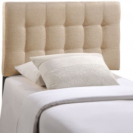 Modway MOD-5148-BEI Countess Twin Fabric Headboard in Beige